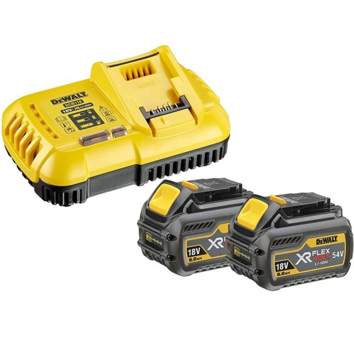 Dewalt DCS778T2 54V 216mm XR FlexV Kömürsüz Çift Akülü Gönye Testere