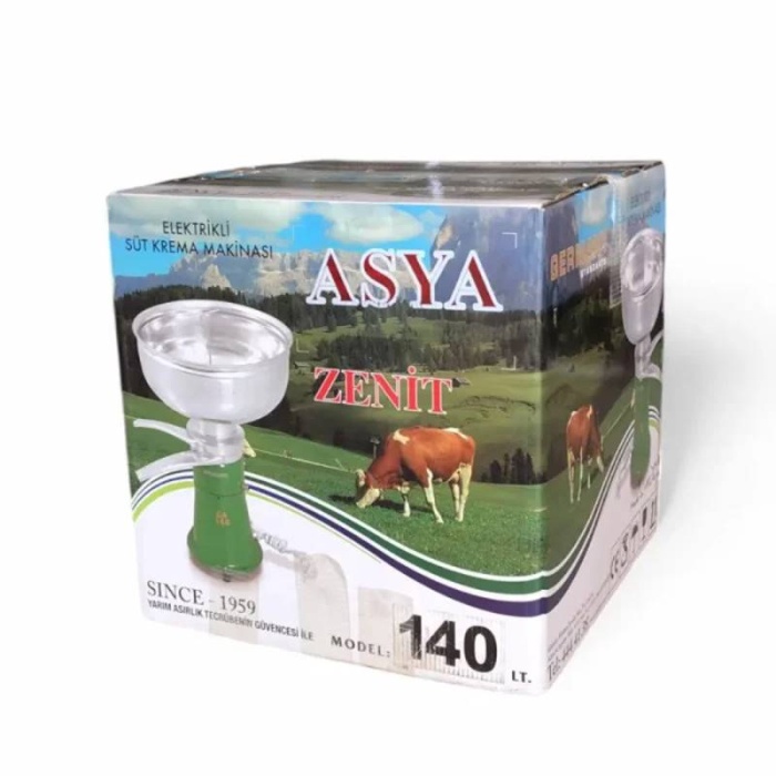 Asya Zenit DE-140 Elektrikli Süt Çekme Krema Kaymak Yağ Ayırma Makinesi