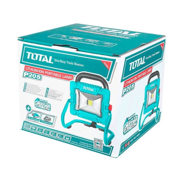 Total TWLI20258 Akülü Led Projektör Lamba Çalışma Işığı
