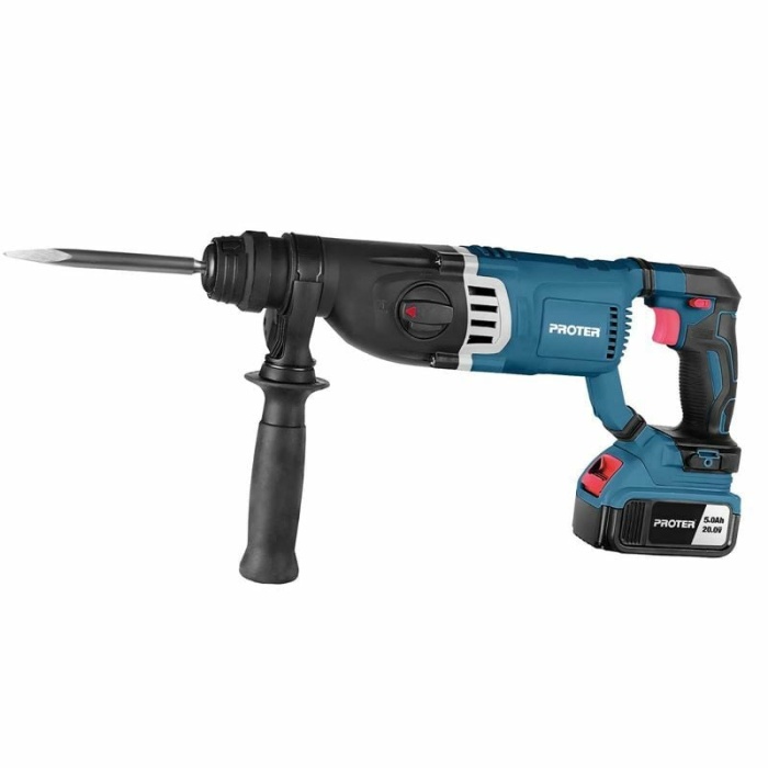 Proter PST 875 HD Akülü Kömürsüz Kırıcı-Delici 5.0 Ah.20 V