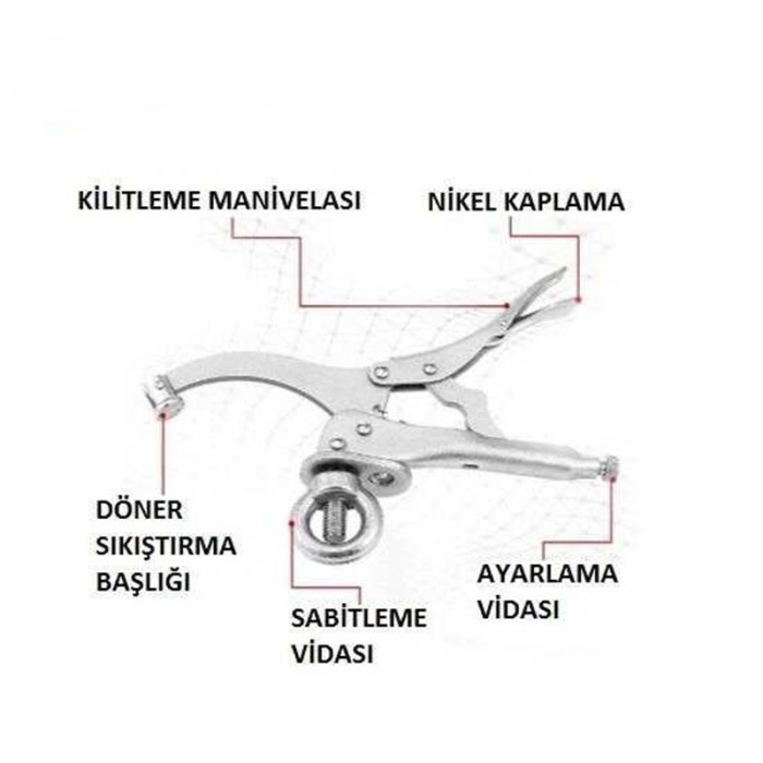TROY 21801 Matkap Tezgahı Mengenesi 23cm