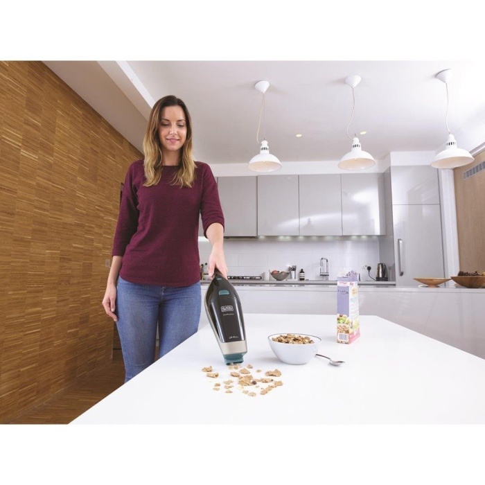 Black+Decker SVA420B 28.8Wh/14.4V 2.0Ah Lı-İon 2İn1 Şarjlı Dıkey Süpürge