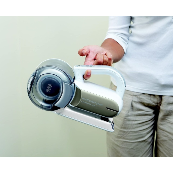 Black+Decker PV1420L 14.4V/27.5Watt Lı-Ion Döner Kafa Sıklonık Sıstem Şarjlı Süpürge