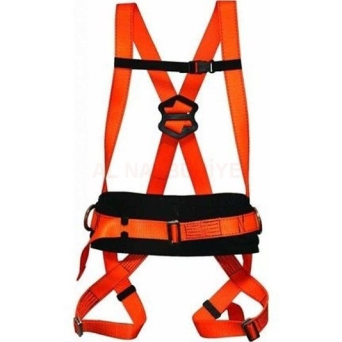 MaxSafety SFP-1 Paraşütçü Tip Bel Destekli Emniyet Kemeri Seti