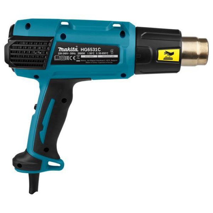 Makita HG6531CK Isıtıcı Sıcak Hava Tabancası