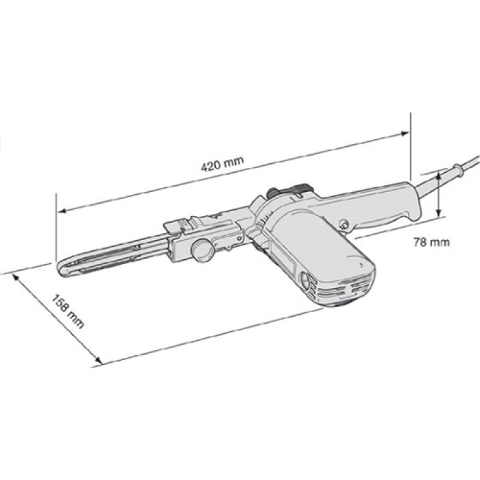 Makita 9032 Eğeleme Zımparalama