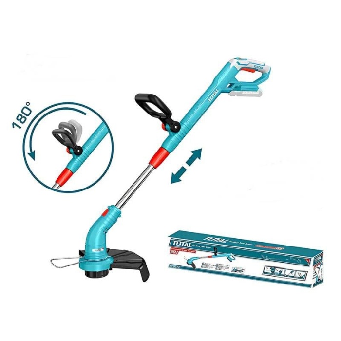 Total TGTLI20301 Akülü Çim Biçme Kenar Ot Kesme 20V 1x2.0Ah