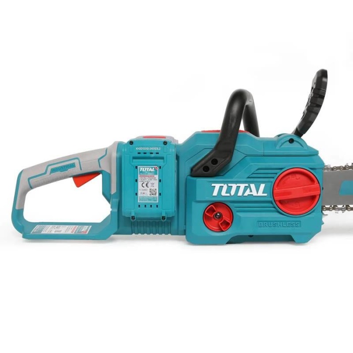 Total TGSLI401682 40V 2x4.0Ah Kömürsüz Akülü Zincirli Ağaç Testere Motoru