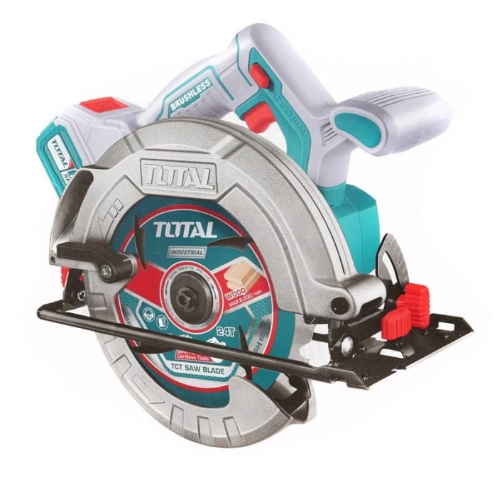 Total TOSLI240866E 20V 2x5.0 Ah Akülü Daire Testere Çivi Tabancası Alet Seti