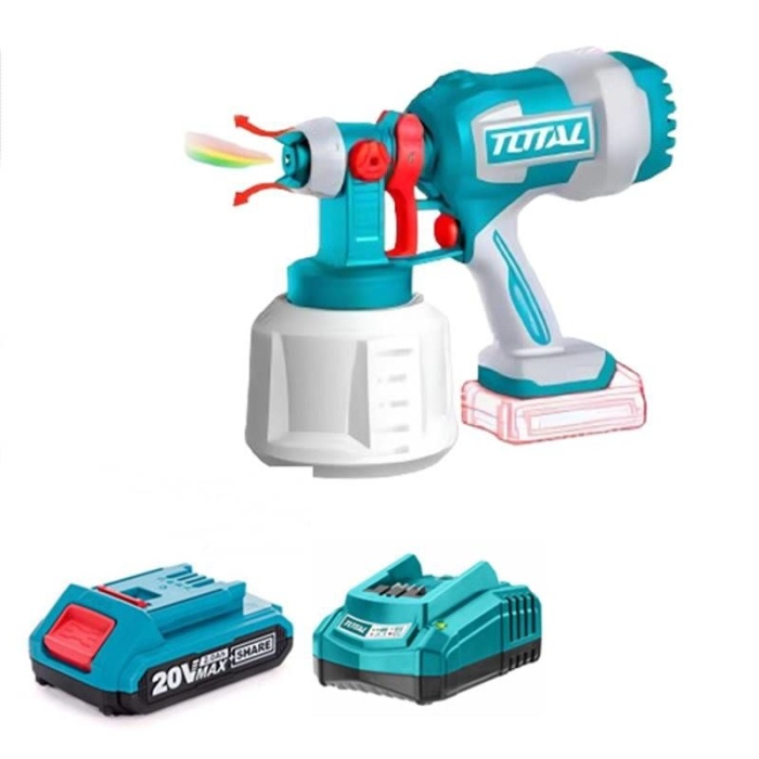 Total TSGLI20042E Akülü Boya Tabancası 20V 1x2.0 Ah