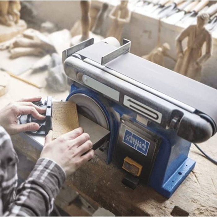  Scheppach BTS900X Bant Disk Zımpara Motoru