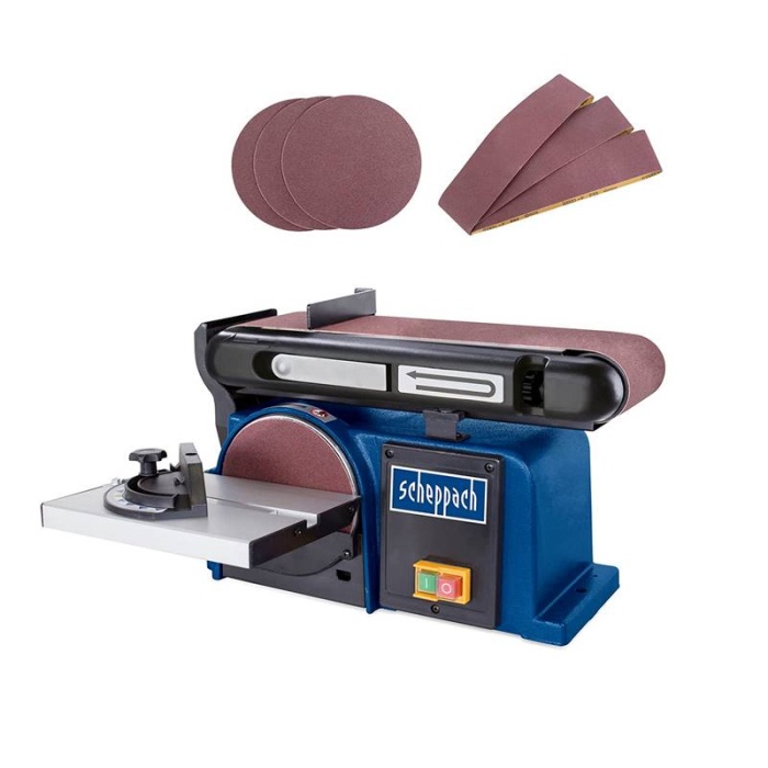  Scheppach BTS900X Bant Disk Zımpara Motoru