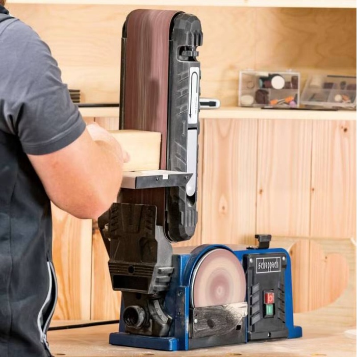  Scheppach BTS900X Bant Disk Zımpara Motoru