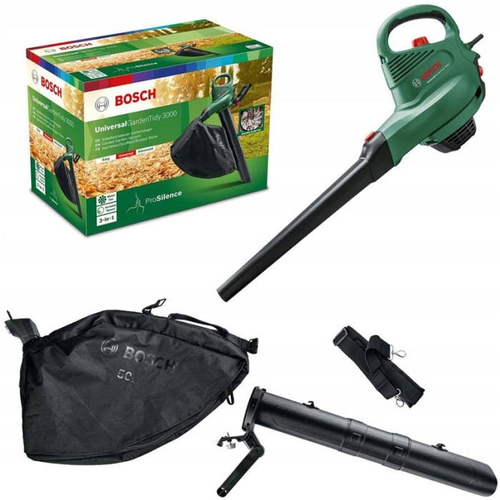 Bosch UniversalGardenTidy 3000W Yaprak Toplama ve Üfleme Makinesi