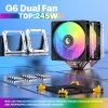 MasterFox G6 2 Fanlı Kule Tipi Soğutucu 245W TDP