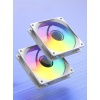 MasterFox GS240 240mm Beyaz Boruları Işıklı Sıvı Soğutma