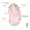 Logitech 910-007121 M240 Pembe Sessiz Kablosuz Mouse