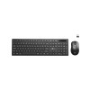 Lecoo KW200 Kablosuz Türkçe Q Klavye & Mouse Set Siyah