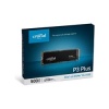 Crucial 500GB Crucial P3 Plus 3D NAND GEN4 NVMe PCIe M.2 SSD (4700-1900 MB-s) CT500P3PSSD8 Ssd Disk