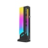 CoolMoon CM-GH2 5V ARGB Ayarlanabilir Dikey Ekran Kartı Tutucu Stand Siyah