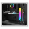 CoolMoon CM-GH2 5V ARGB Ayarlanabilir Dikey Ekran Kartı Tutucu Stand Siyah