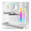 CoolMoon CM-GH2 5V ARGB Ayarlanabilir Dikey Ekran Kartı Tutucu Stand Beyaz