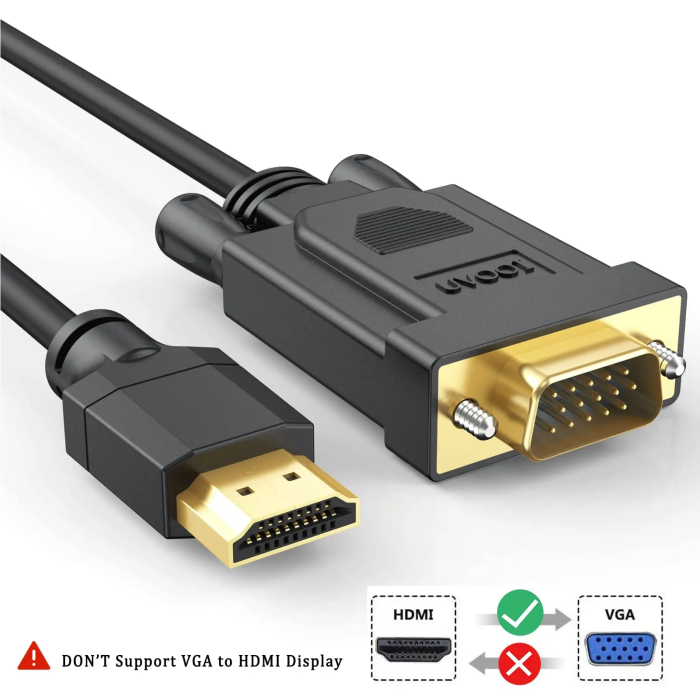 MasterFox Hdmi To Vga Kablolu 1.5mt