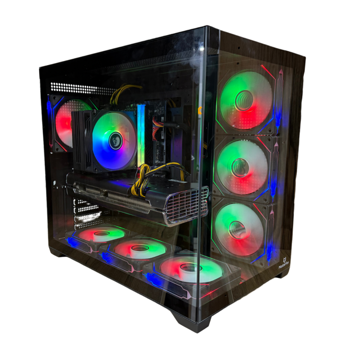 MASTERFOX BIG AQUARİUM SİYAH ATX KASA