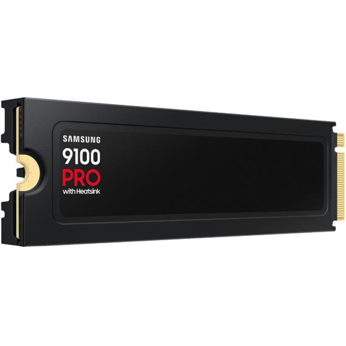 Samsung 1TB 9100 PRO with Heatsink MZ-VAP1T0CW Okuma 14700MB Yazma 13300MB PCIe 5.0 NVMe M.2 SSD