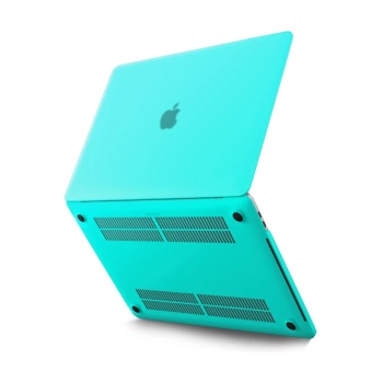 NTM Macbook Pro 13 2021 Macbook Buzlu Kapak - Yeşil