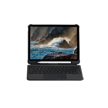 NTM T5207D iPad Pro 11 (2022) Kılıf İnter Ledli Klavyeli Tablet Kılıfı - Siyah