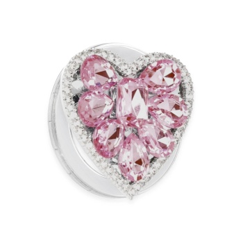 NTM Kickstand Taşlı Magsafe Stand - Pembe