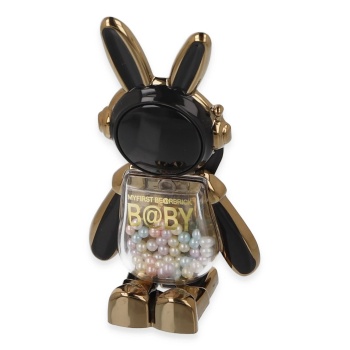 NTM Astro Stand Tavşan Astronot - Siyah