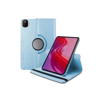 NTM Huawei Honor Pad X7 360 Tablet Deri Kılıf - Mavi