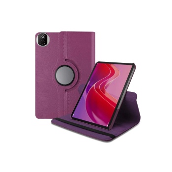 NTM Huawei Honor Pad X7 360 Tablet Deri Kılıf - Mor