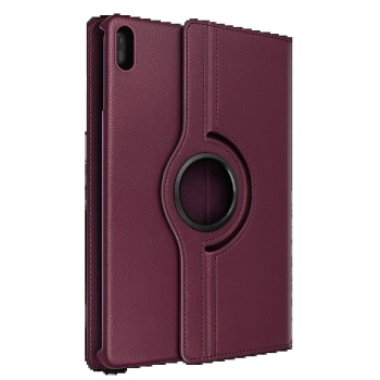 NTM Huawei MatePad 11 10.9 360 Tablet Deri Kılıf - Mürdüm
