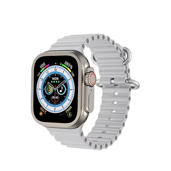 NTM Ultra 8 2.1 inç IPS Ekran Konuşma ve NFC Özellikli Akıllı Saat - Gümüş