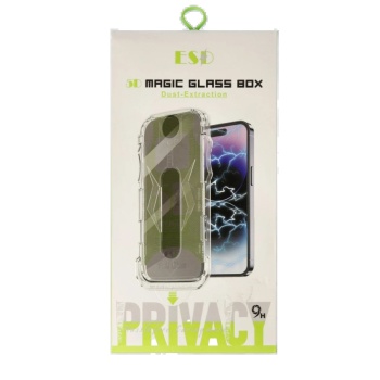 NTM Samsung S24 Ultra Magic 5D Hayalet Cam - Siyah