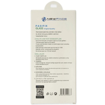 NTM iPhone 16 Pasifik Cam Ekran Koruyucu