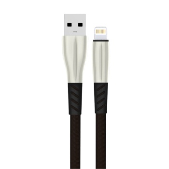 NTM S89 Metal Uçlu Lightning Kablo iphone Uyumlu 1M 2.4A - Siyah