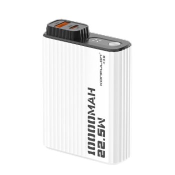 NTM A40Q 10.000 mAh PD 20W Mini Powerbank - Siyah-Beyaz