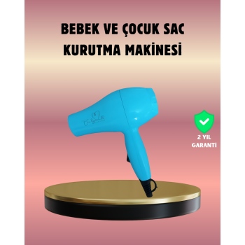 Çocuklara Uygun Saç Kurutma Makinesi – Güvenli, Yumuşak ve Nazik Kurutma Deneyimi