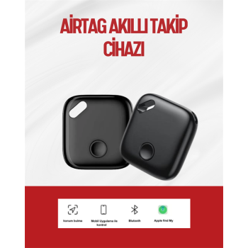 iOS & Android Uyumlu Smart Tag | Uzun Pil Ömrü | Bul Uygulaması ile Entegre Akıllı Takip Cihazı