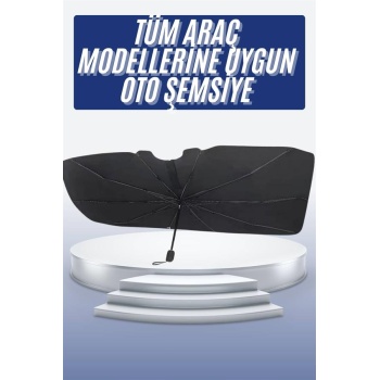 Oto Ön Cam Güneşliği Otomatik Katlanabilir Gölgelik Oto Cam Şemsiye