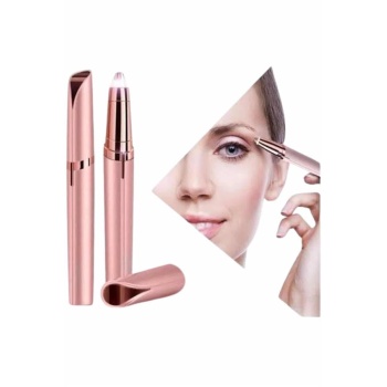 Unısex Şarjlı Kaş Bıyık Alma Epilatörü Hassas Ciltlere Özel Acısız