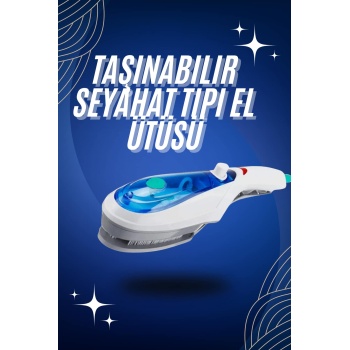 Taşınabilir Buharlı Ütü Ev Mini Giysi Temizleyici Asılı Ütü Makinesi