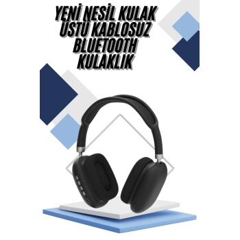 Yeni Nesil Bluetooth Kulaklık Kulak Üstü ANC Özelliği Yüksek Ses Kaliteli