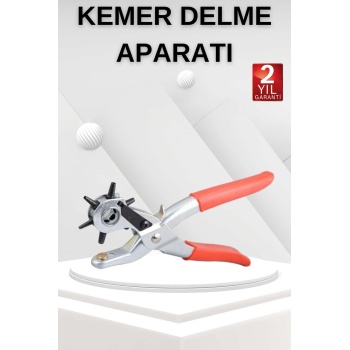 Kemer Delme Makinesi Aleti Kemer Delme Pensi Kumaş Kemer Ayakkabı Deri