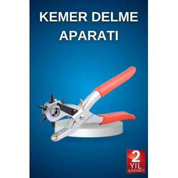 Kemer Delme Pensesi Deri Delici Pensi Zımba 6 Farklı Boyutta