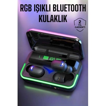 Android Ve İOS Uyumlu Bluetooth Bağlantılı Powerbankli Kulaklık